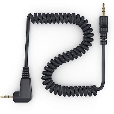 ayex Cable adaptador en espiral adecuado para disparador remoto de temporizador para Canon E3 EOS R R6 RP RA M5 M6 60D 70D 80D 90D M6 2000D 1300D 1100D 760D 650D 600 D Powershot G15 G1 X SX60 ayex Cable adaptador en espiral adecuado para disparador remoto de temporizador para Canon E3 EOS R R6 RP RA M5 M6 60D 70D 80D 90D M6 2000D 1300D 1100D 760D 650D 600 D Powershot G15 G1 X SX60