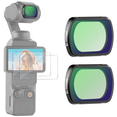 NEEWER Juego de Filtros de Dfusión Negros(1/4 & 1/8) Compatible con dji Osmo Pocket 3 / Pocket 4 / Xtra Muse Accesorios Cámara Estabilizador, 2 Pack Filtro de Efecto Magnético con Protectores, FL-B11 NEEWER Juego de Filtros de Dfusión Negros(1/4 & 1/8) Compatible con dji Osmo Pocket 3 / Pocket 4 / Xtra Muse Accesorios Cámara Estabilizador, 2 Pack Filtro de Efecto Magnético con Protectores, FL-B11