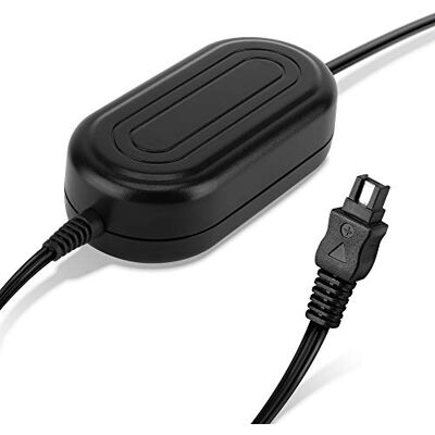 subtel Adaptador CA Compatible con Sony AX53 4K HANDYCAM FDR-AX53 AC-L20,AC-L25,AC-L200, ca. 3m, 100-240V, Kontinuierliche Kamera Stromversorgung, für Sony FDR-AX33, HDR-CX115, DCR-SX34 subtel Adaptador CA Compatible con Sony AX53 4K HANDYCAM FDR-AX53 AC-L20,AC-L25,AC-L200, ca. 3m, 100-240V, Kontinuierliche Kamera Stromversorgung, für Sony FDR-AX33, HDR-CX115, DCR-SX34