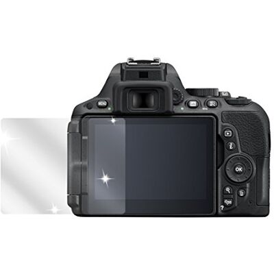 dipos 6x Protector de Pantalla claro para Nikon D5500 Transparente, ajuste perfecto, antiarañazos, sin burbujas, apto para fundas, compatible con huellas dactilares, autoadhesivo dipos 6x Protector de Pantalla claro para Nikon D5500 Transparente, ajuste perfecto, antiarañazos, sin burbujas, apto para fundas, compatible con huellas dactilares, autoadhesivo