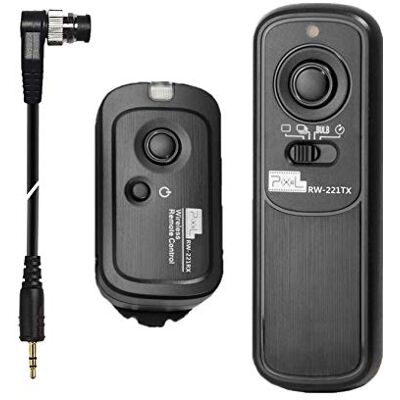 Pixel RW221-DC0 Disparador Remoto Mando Inalámbrico Compatible con Nikon Compatible con Nikon Z8 Z9 D3 D4 D5 D6 D800 D850 D800E D810 D810A D700 D500 D300 D200 F6 F100F5 F90X F90 D1X D2H D3X Pixel RW221-DC0 Disparador Remoto Mando Inalámbrico Compatible con Nikon Compatible con Nikon Z8 Z9 D3 D4 D5 D6 D800 D850 D800E D810 D810A D700 D500 D300 D200 F6 F100F5 F90X F90 D1X D2H D3X