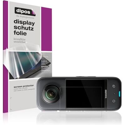 dipos 4x Protector de Pantalla claro para Akaso 360 Grad Action Cam Transparente, ajuste perfecto, antiarañazos, sin burbujas, apto para fundas, compatible con huellas dactilares, autoadhesivo dipos 4x Protector de Pantalla claro para Akaso 360 Grad Action Cam Transparente, ajuste perfecto, antiarañazos, sin burbujas, apto para fundas, compatible con huellas dactilares, autoadhesivo
