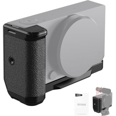 NEEWER L Bracket Compatible con Sigma BF, Placa Base Tipo Arca, Estabilizador de Cámara con Empuñadura, 1/4" Rosca y Cold Shoe para Video Vlog Streaming y Accesorios de Fotografía, CA170 (Negro) NEEWER L Bracket Compatible con Sigma BF, Placa Base Tipo Arca, Estabilizador de Cámara con Empuñadura, 1/4" Rosca y Cold Shoe para Video Vlog Streaming y Accesorios de Fotografía, CA170 (Negro)