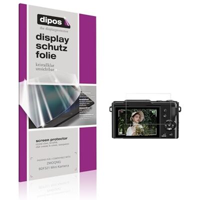 dipos 4x Protector de Pantalla claro para ZMOQNG BDF321 Mini Kamera dipos 4x Protector de Pantalla claro para ZMOQNG BDF321 Mini Kamera