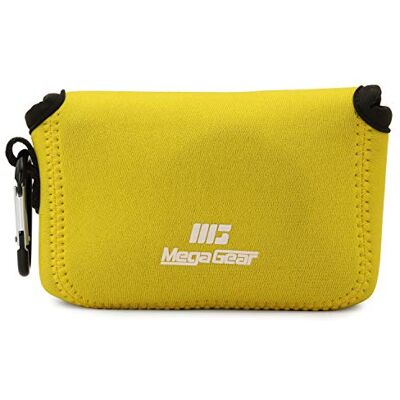 MegaGear MG1846 Funda de Neopreno para cámara Panasonic Lumix DC-TZ95, DC-TZ90, DMC-TZ100, Color Amarillo MegaGear MG1846 Funda de Neopreno para cámara Panasonic Lumix DC-TZ95, DC-TZ90, DMC-TZ100, Color Amarillo