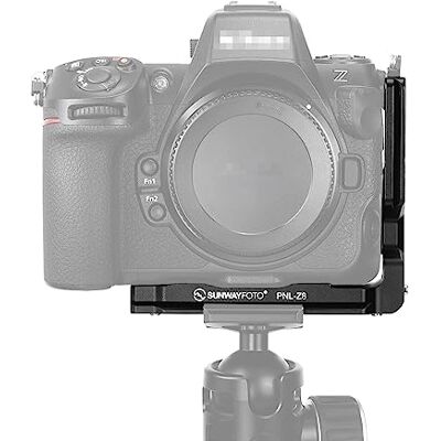 Sunwayfoto Soporte en L para Nik** Z8 DSLR Arca Swiss placa de liberación rápida accesorios de cámara Sunwayfoto Soporte en L para Nik** Z8 DSLR Arca Swiss placa de liberación rápida accesorios de cámara
