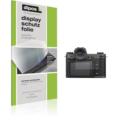 dipos 4x Protector de Pantalla mate para Leica SL3 Reporter Antirreflejos, anti-reflectante, ajuste perfecto, antiarañazos, sin burbujas, compatible con huellas dactilares, autoadhesivo dipos 4x Protector de Pantalla mate para Leica SL3 Reporter Antirreflejos, anti-reflectante, ajuste perfecto, antiarañazos, sin burbujas, compatible con huellas dactilares, autoadhesivo