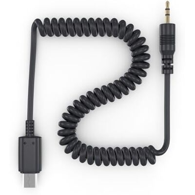 ayex Cable disparador remoto para cámara en espiral para Sony Alpha, NEX y Cyber-shot (S2) ayex Cable disparador remoto para cámara en espiral para Sony Alpha, NEX y Cyber-shot (S2)