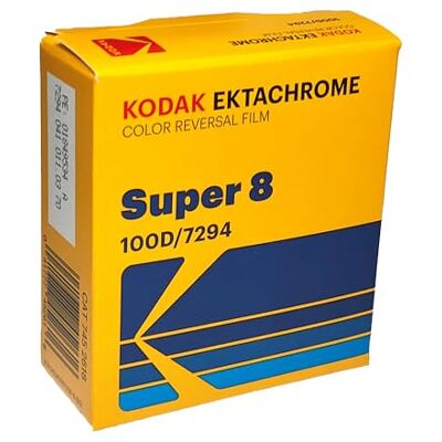 Kodak Ektachrome 100D 7294, 8 mm x 15 m Perf. 1R Schmalfilm Kodak Ektachrome 100D 7294, 8 mm x 15 m Perf. 1R Schmalfilm