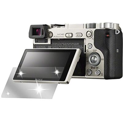 dipos 6x Protector de Pantalla claro para Sony Alpha 6000 Transparente, ajuste perfecto, antiarañazos, sin burbujas, apto para fundas, compatible con huellas dactilares, autoadhesivo dipos 6x Protector de Pantalla claro para Sony Alpha 6000 Transparente, ajuste perfecto, antiarañazos, sin burbujas, apto para fundas, compatible con huellas dactilares, autoadhesivo
