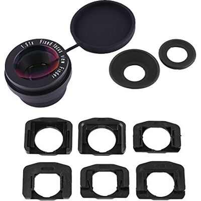 VBESTLIFE 1.5X Visor de Enfoque Fijo Lupa Ocular Lupa Ocular para Cámara Réflex Digital VBESTLIFE 1.5X Visor de Enfoque Fijo Lupa Ocular Lupa Ocular para Cámara Réflex Digital