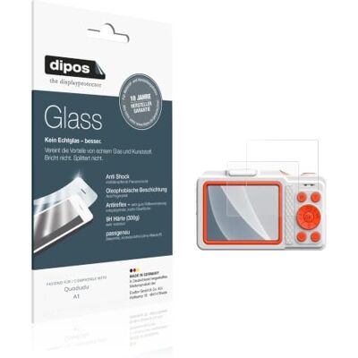 dipos 2x Protector de Pantalla 9H mate para Quodudu A1 dipos 2x Protector de Pantalla 9H mate para Quodudu A1
