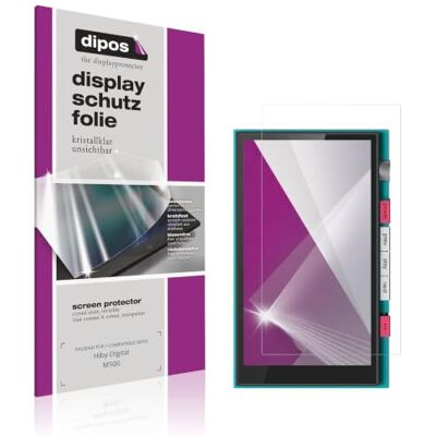 dipos 4x Protector de Pantalla claro para Hiby Digital M500 dipos 4x Protector de Pantalla claro para Hiby Digital M500
