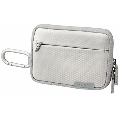 Sony LCSTWHS Funda para cámara compacta, Color Plateado Sony LCSTWHS Funda para cámara compacta, Color Plateado