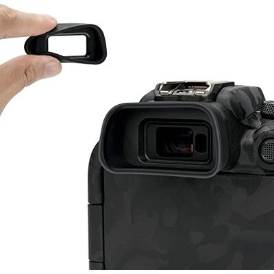 KIWIFOTOS Ocular de Goma ampliado para el Visor de la cámara Can. EOS R10 Silicona suave ABS duradero Bloquea luces parásitas y de estudio Protege impactos y arañazos Diseño ergonómico KIWIFOTOS Ocular de Goma ampliado para el Visor de la cámara Can. EOS R10 Silicona suave ABS duradero Bloquea luces parásitas y de estudio Protege impactos y arañazos Diseño ergonómico