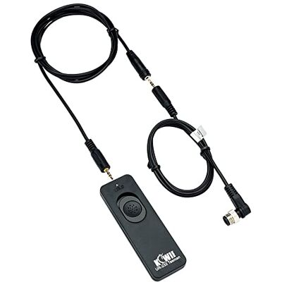 KIWIFOTOS UR232B Cable de Control Remoto de liberación de Obturador reemplaza MC-30 36 30A Interruptor para Nikon D1 D1H D1X D2H D2X D3 D3x D4 D300 D500 D700 D800 D810 50 F5 F6 F90 F90x F100 KIWIFOTOS UR232B Cable de Control Remoto de liberación de Obturador reemplaza MC-30 36 30A Interruptor para Nikon D1 D1H D1X D2H D2X D3 D3x D4 D300 D500 D700 D800 D810 50 F5 F6 F90 F90x F100