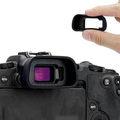 KIWIFOTOS Ocular Goma Extensible para el Visor de la cámara Can. EOS R8 RP Silicona suave ABS duradero Bloquea luces parásitas y de estudio Protege contra impactos y arañazos Fácil instalación KIWIFOTOS Ocular Goma Extensible para el Visor de la cámara Can. EOS R8 RP Silicona suave ABS duradero Bloquea luces parásitas y de estudio Protege contra impactos y arañazos Fácil instalación