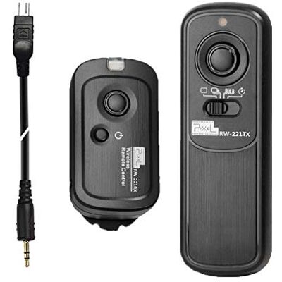 Pixel RW221-DC2 Disparador Remoto Mando Inalámbrico Compatible con Nikon Compatible con Nikon Z5 Z6 Z7 D750 D780 D7500 D7200 D7000 D5600 D5500 D5300 D3300 D610 D600 P1000 P1100 P7800 P7700 P950 Pixel RW221-DC2 Disparador Remoto Mando Inalámbrico Compatible con Nikon Compatible con Nikon Z5 Z6 Z7 D750 D780 D7500 D7200 D7000 D5600 D5500 D5300 D3300 D610 D600 P1000 P1100 P7800 P7700 P950