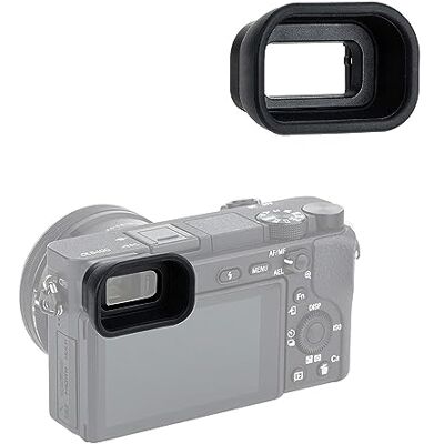 KIWIFOTOS Ocular para el Visor de Las cámaras Sony Alpha A6600 A6400 A6500 Reemplaza el ocular Sony FDA-EP17 Silicona suave ABS duradero Bloquea luces parásitas y de estudio Protege contra impactos KIWIFOTOS Ocular para el Visor de Las cámaras Sony Alpha A6600 A6400 A6500 Reemplaza el ocular Sony FDA-EP17 Silicona suave ABS duradero Bloquea luces parásitas y de estudio Protege contra impactos