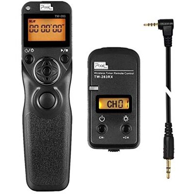 Pixel Disparador Temporizador TW283-L1 para Panasonic Mando a Distancia Compatible con Panasonic S5 S1 G97 G95 G91 G90 FZ10002 G9 GH5 GH6 GH7 G85 G81 G80 G70K GX8K GX8 GX7 GX1 GH4 GH3 GH2 GH1 GF1 Pixel Disparador Temporizador TW283-L1 para Panasonic Mando a Distancia Compatible con Panasonic S5 S1 G97 G95 G91 G90 FZ10002 G9 GH5 GH6 GH7 G85 G81 G80 G70K GX8K GX8 GX7 GX1 GH4 GH3 GH2 GH1 GF1