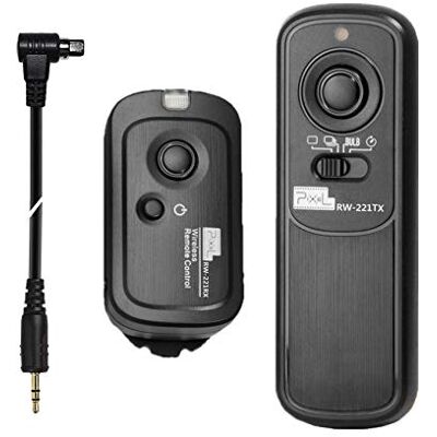 Pixel RW221-N3 Disparador Remoto Mando Inalámbrico Compatible con Canon Compatible con Canon EOS R3 R5 10D 6D-II 1DX-II 1DX-III 1DS-III 1D-C 1D-IV 1D-III 1DII N 5DII 5DIII 5DIV 5D 5DS 6D 7DII 50D Pixel RW221-N3 Disparador Remoto Mando Inalámbrico Compatible con Canon Compatible con Canon EOS R3 R5 10D 6D-II 1DX-II 1DX-III 1DS-III 1D-C 1D-IV 1D-III 1DII N 5DII 5DIII 5DIV 5D 5DS 6D 7DII 50D