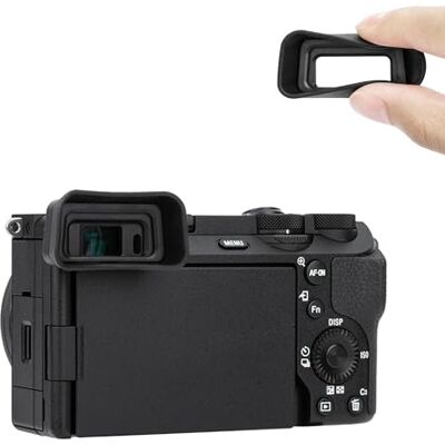 KIWIFOTOS Ocular de Goma Extensible para cámara Son. Alpha A6700 Reemplaza el ocular Sony FDA-EP20 Silicona suave ABS duradero Bloquea luces parásitas y de estudio Protege contra impactos KIWIFOTOS Ocular de Goma Extensible para cámara Son. Alpha A6700 Reemplaza el ocular Sony FDA-EP20 Silicona suave ABS duradero Bloquea luces parásitas y de estudio Protege contra impactos