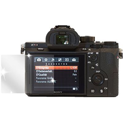 dipos 6x Protector de Pantalla claro para Sony Alpha 7 II Transparente, ajuste perfecto, antiarañazos, sin burbujas, apto para fundas, compatible con huellas dactilares, autoadhesivo dipos 6x Protector de Pantalla claro para Sony Alpha 7 II Transparente, ajuste perfecto, antiarañazos, sin burbujas, apto para fundas, compatible con huellas dactilares, autoadhesivo