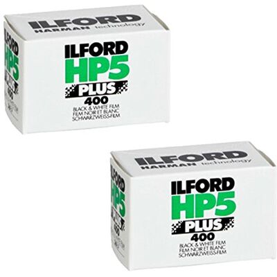 Ilford 1574577 HP5 Plus Láminas de impresión (35 mm, ISO 400, 36 exposiciones, 2 unidades, 3 unidades) Ilford 1574577 HP5 Plus Láminas de impresión (35 mm, ISO 400, 36 exposiciones, 2 unidades, 3 unidades)