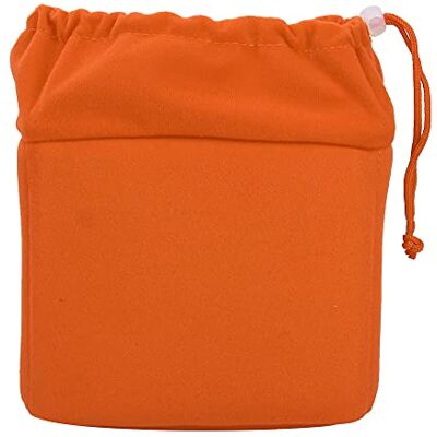 VBESTLIFE Bolsa para cámara , Bolsa para cámara con Inserto de Lente DSLR con cordón, Bolsa para cámara para cámara DSLR y Lente. 20x18x10cm (Naranja) VBESTLIFE Bolsa para cámara , Bolsa para cámara con Inserto de Lente DSLR con cordón, Bolsa para cámara para cámara DSLR y Lente. 20x18x10cm (Naranja)