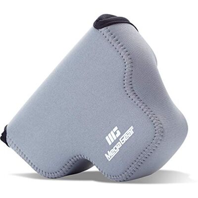 MegaGear Estuche de cámara Ultra Ligero, de Neopreno Compatible con Sony Alpha 7C, A7 C Gris MegaGear Estuche de cámara Ultra Ligero, de Neopreno Compatible con Sony Alpha 7C, A7 C Gris