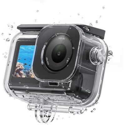 TELESIN Carcasa estanca antivaho 60 m para dji Osmo Action 6 con Soporte TELESIN Carcasa estanca antivaho 60 m para dji Osmo Action 6 con Soporte