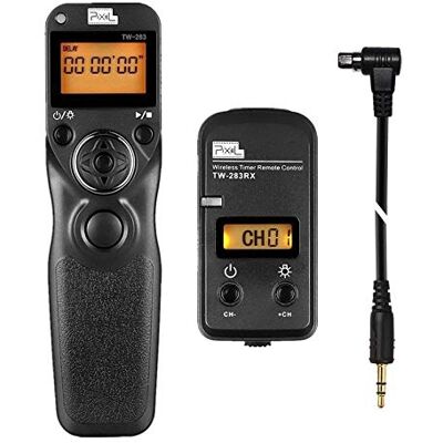 Pixel Disparador Temporizador TW283-N3 para Canon Cámara Mando a Distancia Compatible con Canon EOS R3 R5 10D 6D-II 1DX-II 1DX-III 1DS-III 1D-C 1D-IV 1D-III 1DII N 5DII 5DIII 5DIV 5D 5DS 6D 7DII 50D Pixel Disparador Temporizador TW283-N3 para Canon Cámara Mando a Distancia Compatible con Canon EOS R3 R5 10D 6D-II 1DX-II 1DX-III 1DS-III 1D-C 1D-IV 1D-III 1DII N 5DII 5DIII 5DIV 5D 5DS 6D 7DII 50D