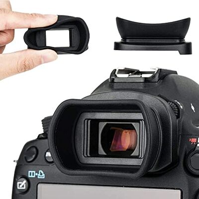 KIWIFOTOS Ocular para Canon EOS 5D Mark IV, 5D Mark III, 5DS, 5DS R, 1D X Mark II, 1D X, 1Ds Mark III, 1D Mark IV, 1D Mark III, 7D Mark II, Visor 7D Reemplaza Canon EG Eye Cup KIWIFOTOS Ocular para Canon EOS 5D Mark IV, 5D Mark III, 5DS, 5DS R, 1D X Mark II, 1D X, 1Ds Mark III, 1D Mark IV, 1D Mark III, 7D Mark II, Visor 7D Reemplaza Canon EG Eye Cup
