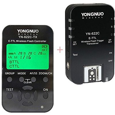 YONGNUO Transceptor único YN-622 C, YN-622 C-TX YONGNUO Transceptor único YN-622 C, YN-622 C-TX