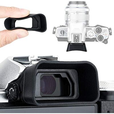 KIWIFOTOS Ocular para cámaras Olympus OM-3/OM-5 Mark II/E-M5 Mark III Reemplaza los oculares OM EP-15 EP-16 Silicona suave ABS duradero Bloquea luces parásitas y de estudio Protege contra impacto KIWIFOTOS Ocular para cámaras Olympus OM-3/OM-5 Mark II/E-M5 Mark III Reemplaza los oculares OM EP-15 EP-16 Silicona suave ABS duradero Bloquea luces parásitas y de estudio Protege contra impacto