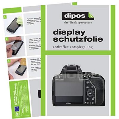 dipos 6x Protector de Pantalla mate para Nikon D3500 dipos 6x Protector de Pantalla mate para Nikon D3500