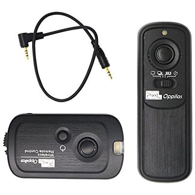 Pixel RW-221/E3 Disipador inalámbrico con Conector E3 para Canon (2.4 GHz, Alcance de 100 Metros), Negro Pixel RW-221/E3 Disipador inalámbrico con Conector E3 para Canon (2.4 GHz, Alcance de 100 Metros), Negro