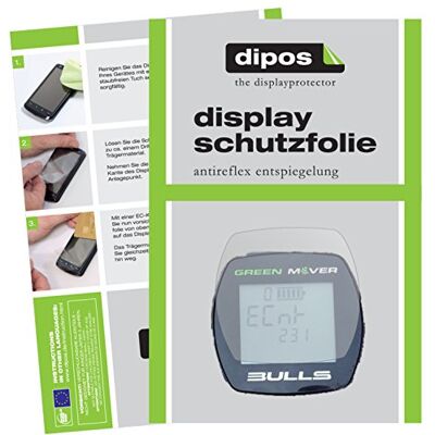 dipos 3x Protector de Pantalla mate para Bulls Green Mover Antirreflejos, anti-reflectante, ajuste perfecto, antiarañazos, sin burbujas, compatible con huellas dactilares, autoadhesivo dipos 3x Protector de Pantalla mate para Bulls Green Mover Antirreflejos, anti-reflectante, ajuste perfecto, antiarañazos, sin burbujas, compatible con huellas dactilares, autoadhesivo