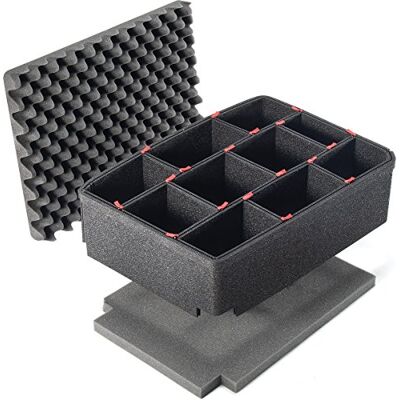 PELI 1535 Set de Divisores TrekPak, Accesorio Original para Maletas Air, Compatible Con: Air 1535, Color: Negro PELI 1535 Set de Divisores TrekPak, Accesorio Original para Maletas Air, Compatible Con: Air 1535, Color: Negro