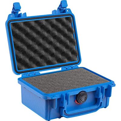 PELI 1120 Funda Protectora para cámara, dron y electrónica, Resistente al Agua y al Polvo, 2 L, Color Azul PELI 1120 Funda Protectora para cámara, dron y electrónica, Resistente al Agua y al Polvo, 2 L, Color Azul