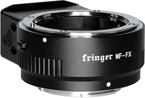 Fringer NF-FX (FR-FTX1) Lens Adapter Auto Focus Built-in Electronic Aperture Compatible with Nikon F to Fujfilm X Fuji Cameras X-T3 X-T4 X-Pro3 XT30 X-H1 X-T100 X-T200 X-S10 Sigma Tamron