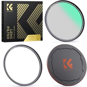 K&F CONCEPT Nano-Xcel Filtro Black-Mist 1/4 Magnético con Anillo de Adaptador Magnético,Filtro Magnético Black Diffusion 1/4 con Tapa Magnético, Magnetic Filter con 28 Capas de Revestimiento Nano K&F CONCEPT Nano-Xcel Filtro Black-Mist 1/4 Magnético con Anillo de Adaptador Magnético,Filtro Magnético Black Diffusion 1/4 con Tapa Magnético, Magnetic Filter con 28 Capas de Revestimiento Nano