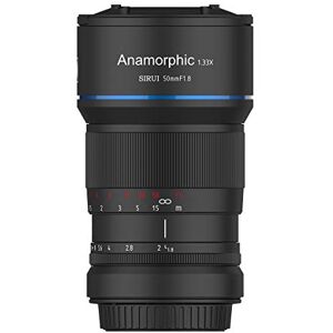 Sirui 50 mm F1,8 1,33X Objetivo Cine anamórfico APS-C (Montura E) para a6400/FX30/ZV-E10 Sirui 50 mm F1,8 1,33X Objetivo Cine anamórfico APS-C (Montura E) para a6400/FX30/ZV-E10