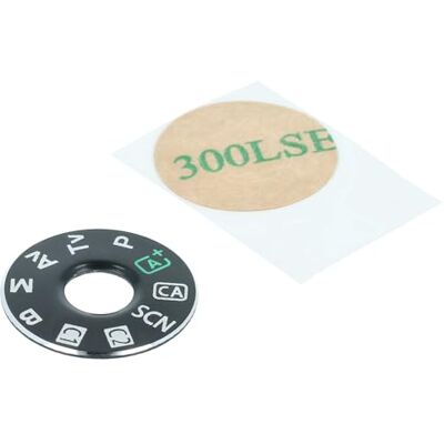 vhbw Rueda selectora Rueda de Ajuste Compatible con Canon EOS 6D cámara manilla, placa modo dial vhbw Rueda selectora Rueda de Ajuste Compatible con Canon EOS 6D cámara manilla, placa modo dial