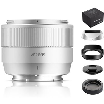 TTARTISAN 35 mm F1.8 II Objetivo AF APS-C para Montura E, Plateado 176 g, Enfoque Mínimo 0, Gran Apertura, Efecto Bokeh, Ideal Retratos, Uso en Viaje, Motor STM Silencioso TTARTISAN 35 mm F1.8 II Objetivo AF APS-C para Montura E, Plateado 176 g, Enfoque Mínimo 0, Gran Apertura, Efecto Bokeh, Ideal Retratos, Uso en Viaje, Motor STM Silencioso