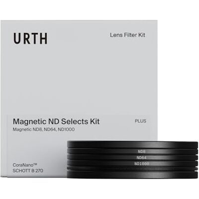 Urth Kit de Filtros Magneticos 3 en 1 ND Selects 77 mm (Plus) Urth Kit de Filtros Magneticos 3 en 1 ND Selects 77 mm (Plus)