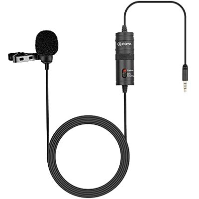 BOYA BY M1 Micrófono de solapa para Smartphones Canon Nikon DSLR Videocámaras Grabadora de audio PC BOYA BY M1 Micrófono de solapa para Smartphones Canon Nikon DSLR Videocámaras Grabadora de audio PC