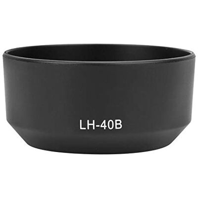 VBESTLIFE Capucha para Lente de cámara, LH-40B Capucha para Lente de plástico portátil para Lente para M.ZUIKO 45mm f1.8. (Negro) VBESTLIFE Capucha para Lente de cámara, LH-40B Capucha para Lente de plástico portátil para Lente para M.ZUIKO 45mm f1.8. (Negro)