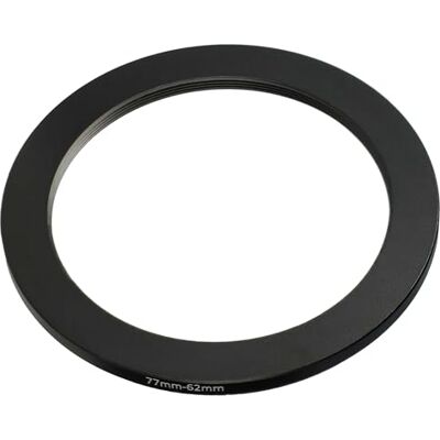 vhbw Anillo Adaptador Step Down 77 mm a 62 mm para cámara Adaptador de filtro, metal negro vhbw Anillo Adaptador Step Down 77 mm a 62 mm para cámara Adaptador de filtro, metal negro