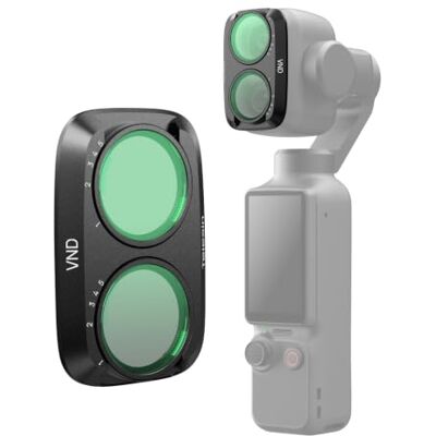 TELESIN Filtro ND VND8-32 dji Osmo Pocket 4P Magnético 3-5 Stops Video Cine TELESIN Filtro ND VND8-32 dji Osmo Pocket 4P Magnético 3-5 Stops Video Cine